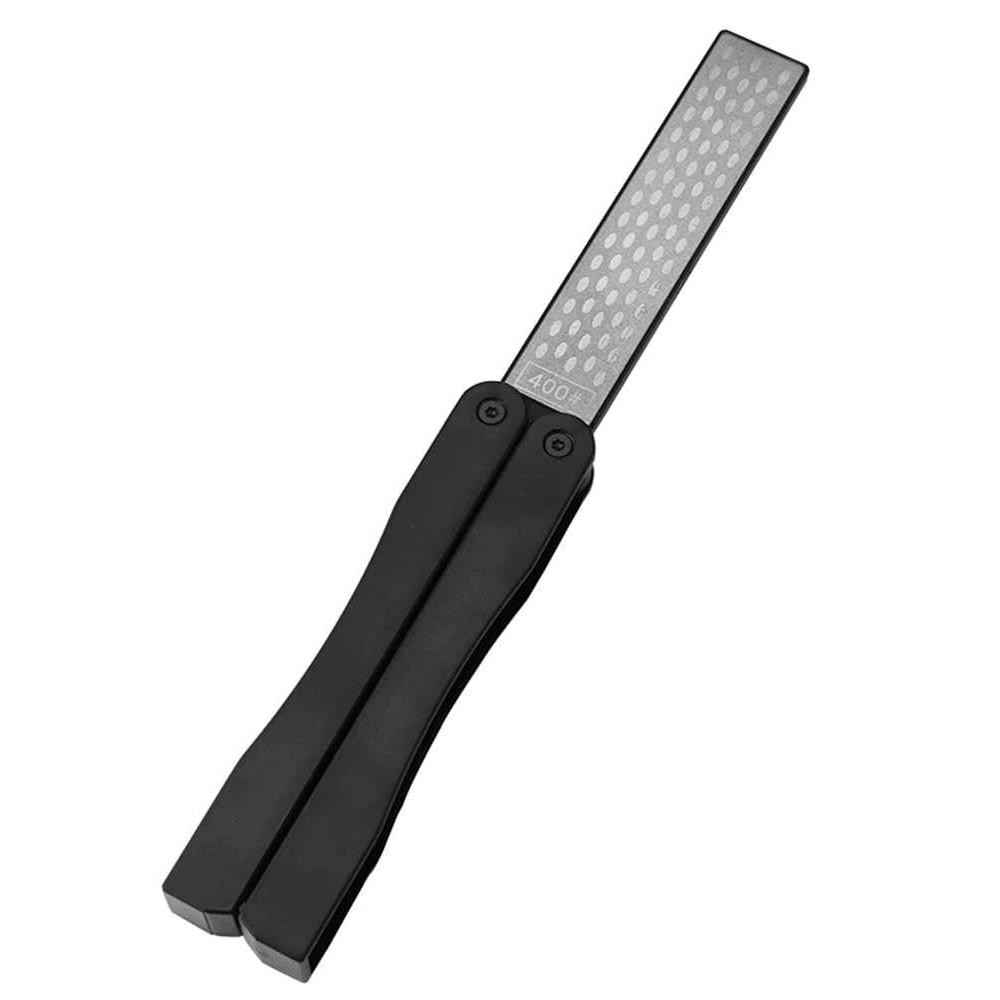 Foldable Sharpener for Knives - Black