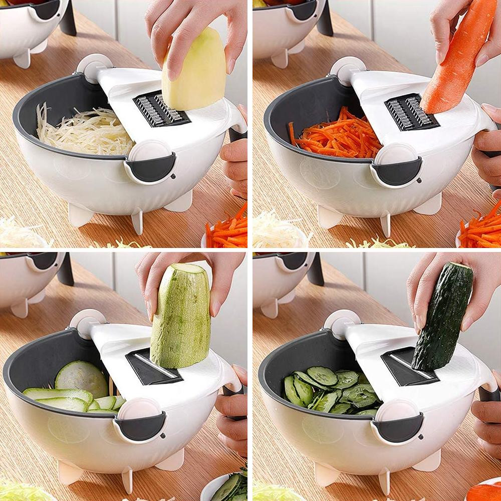 Colander with Mandolin - 9-in-1