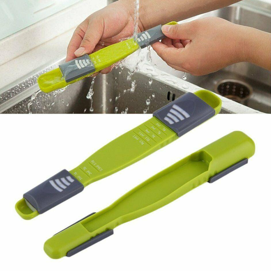 Cuillère doseuse ajustable, 0,5 à 13 ml - Vert