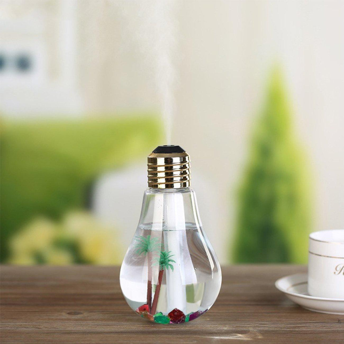 Humidifier, Light Bulb - Gold