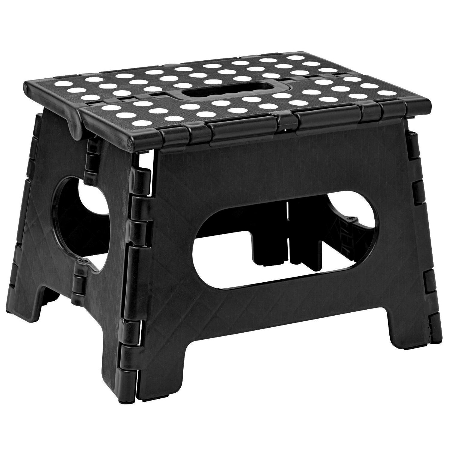 Taburete Plegable - Negro