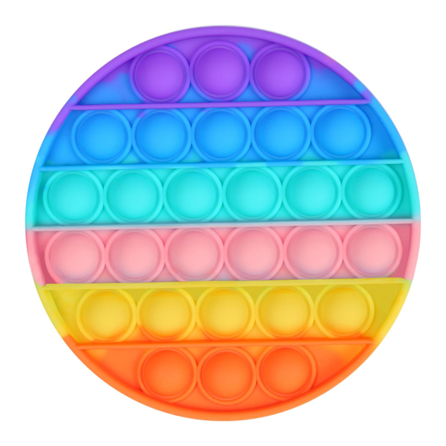 Pop It, Fidget Toy with Bubbles - Round