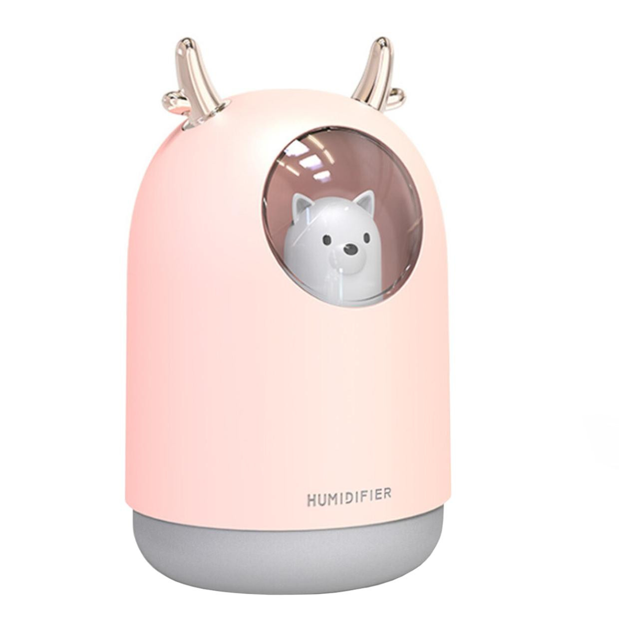 Luftbefeuchter mit Tierfigur, 30 cl - Pink