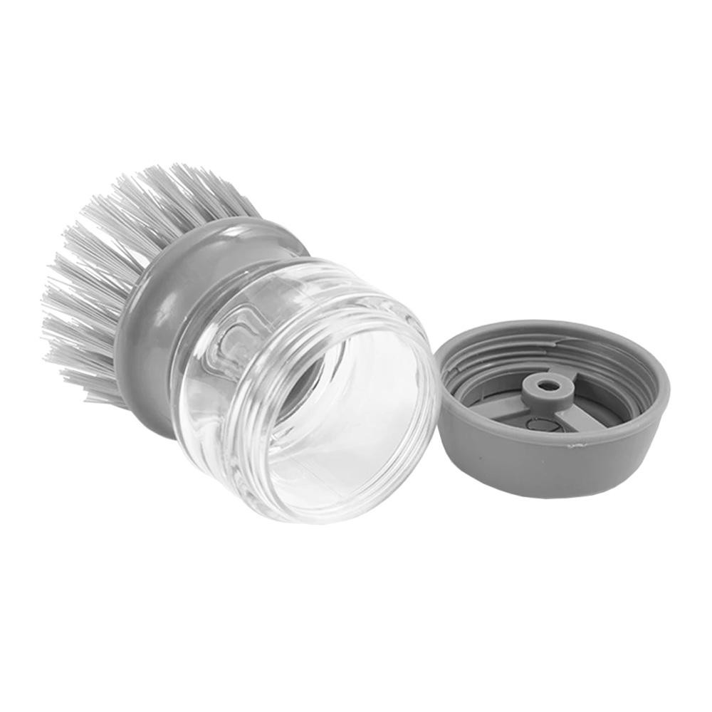 Dish brush with Container for Soap