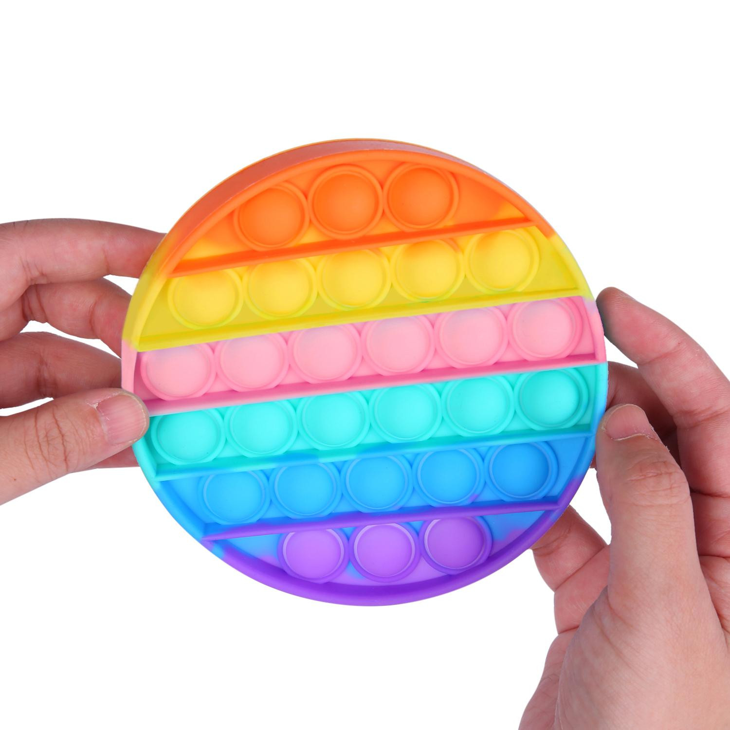 Pop It, Fidget Toy with Bubbles - Round
