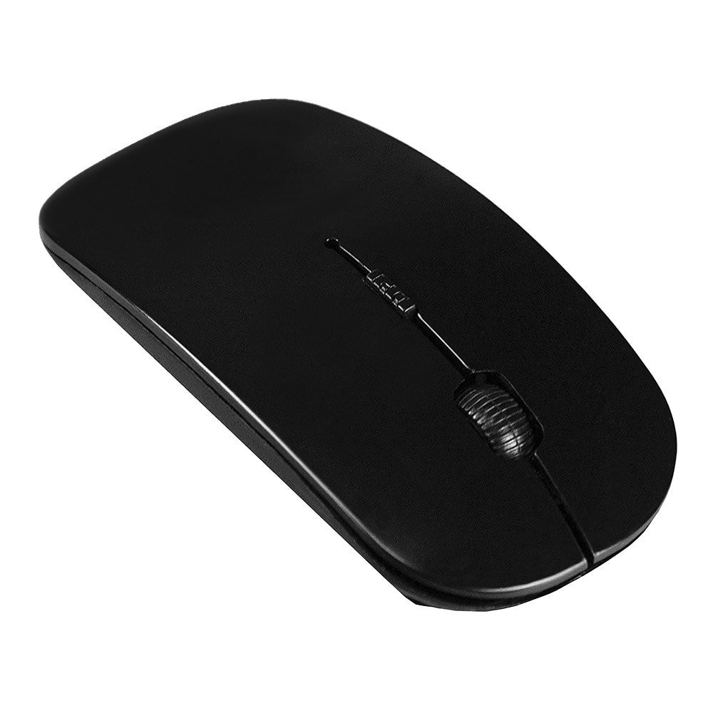 Mouse wireless da 2,4 GHz - Design super sottile - nero