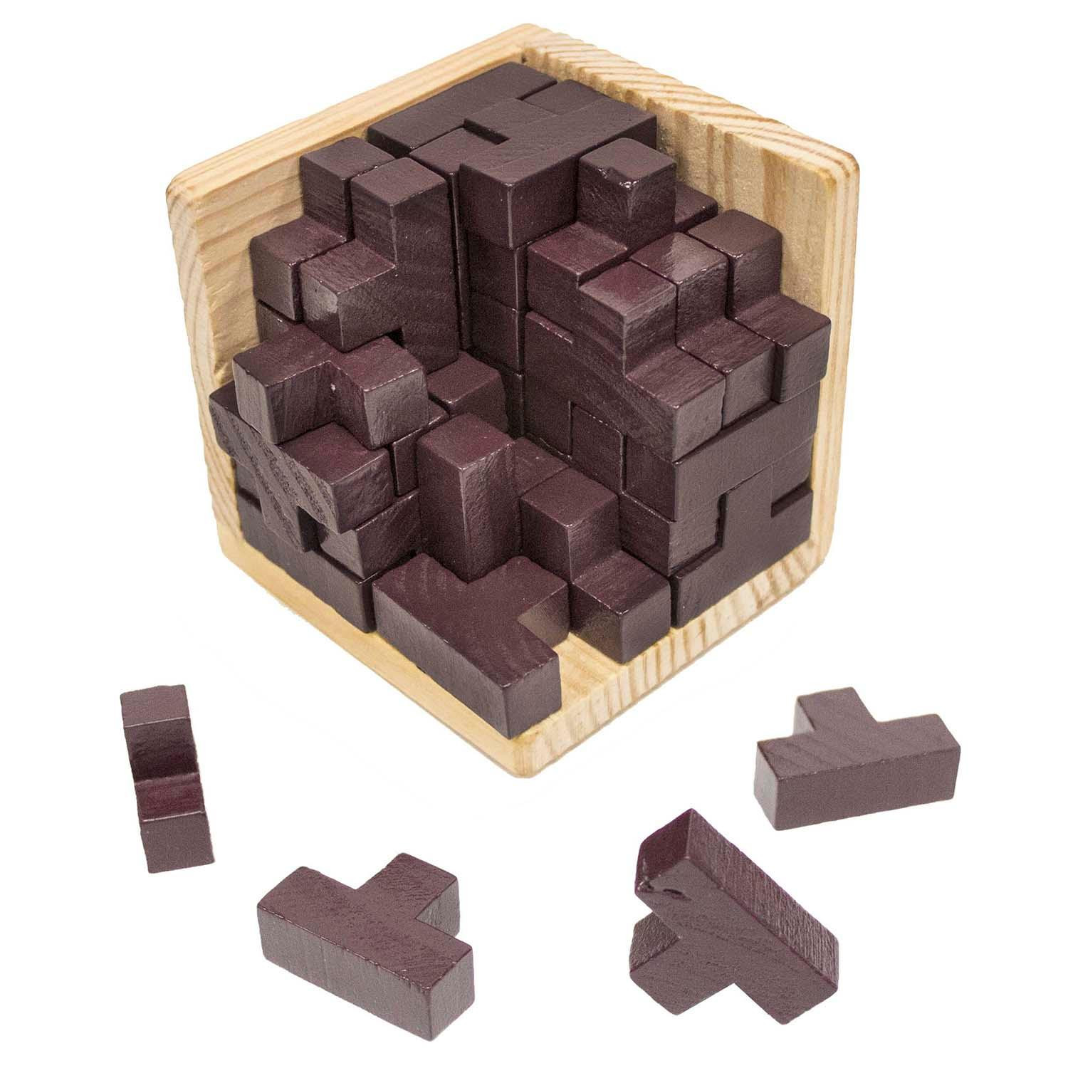 IQ Puzzle - Wooden Cube