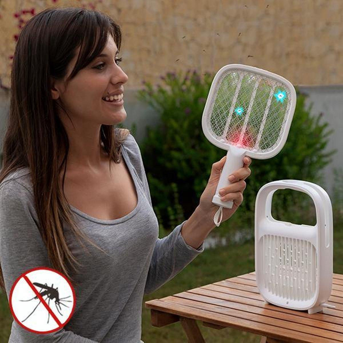 Mosquito lamp with Racket
