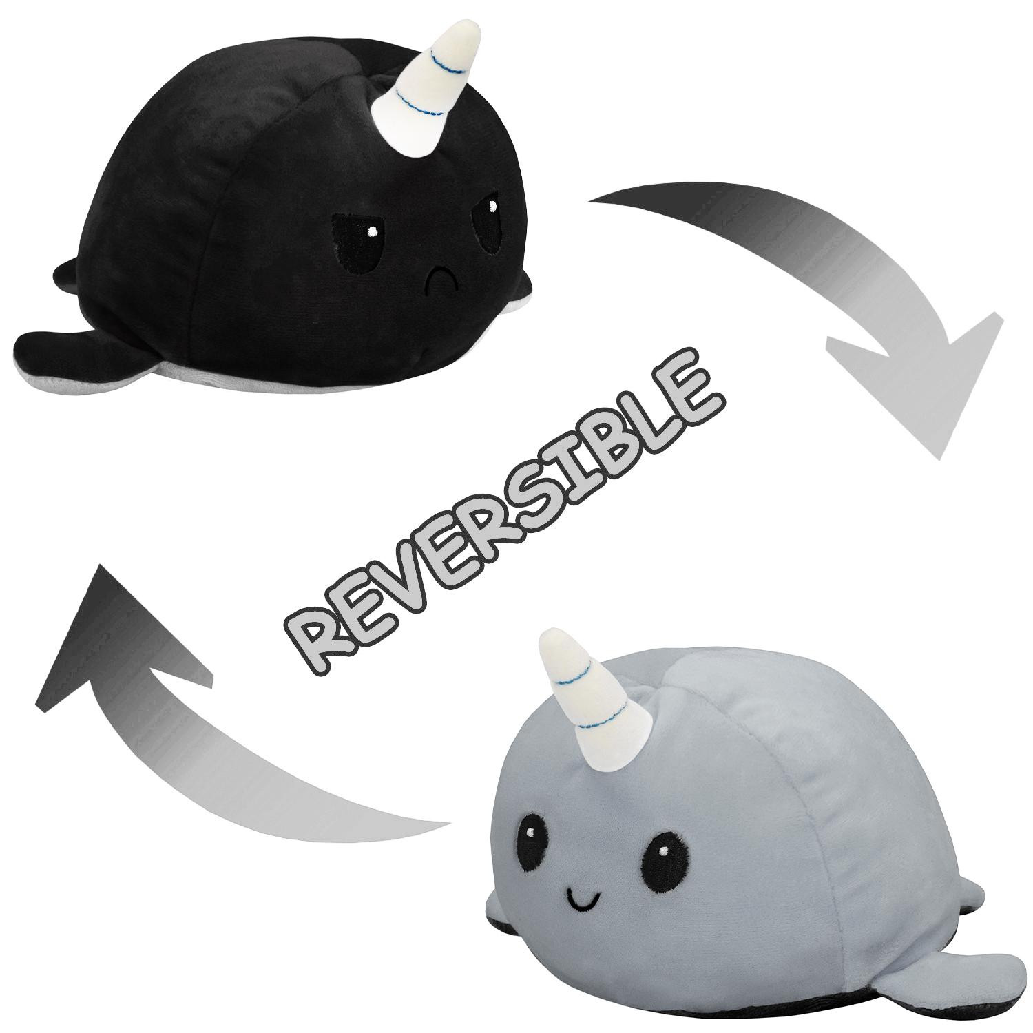 Narval reversible - negro y gris