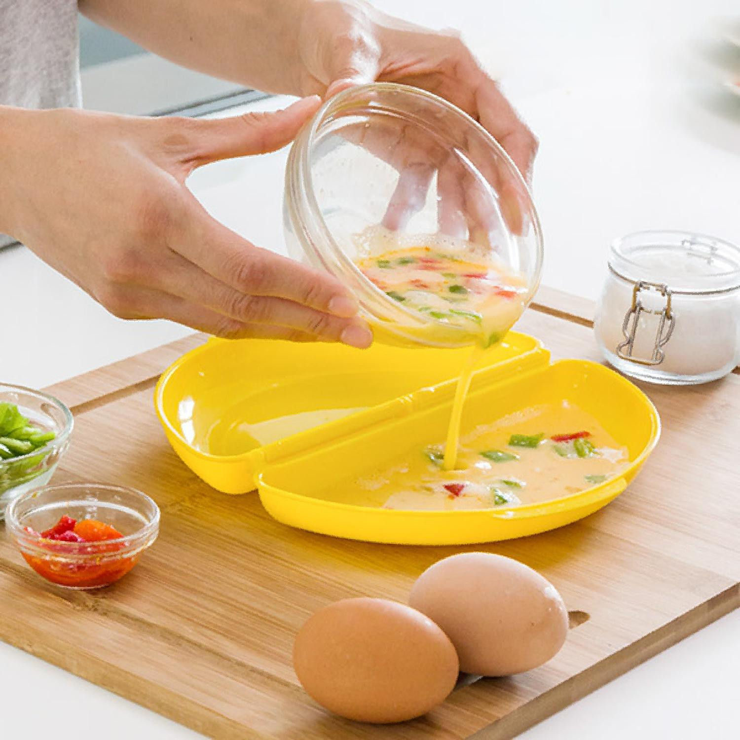 Omelette Mold for Microwave