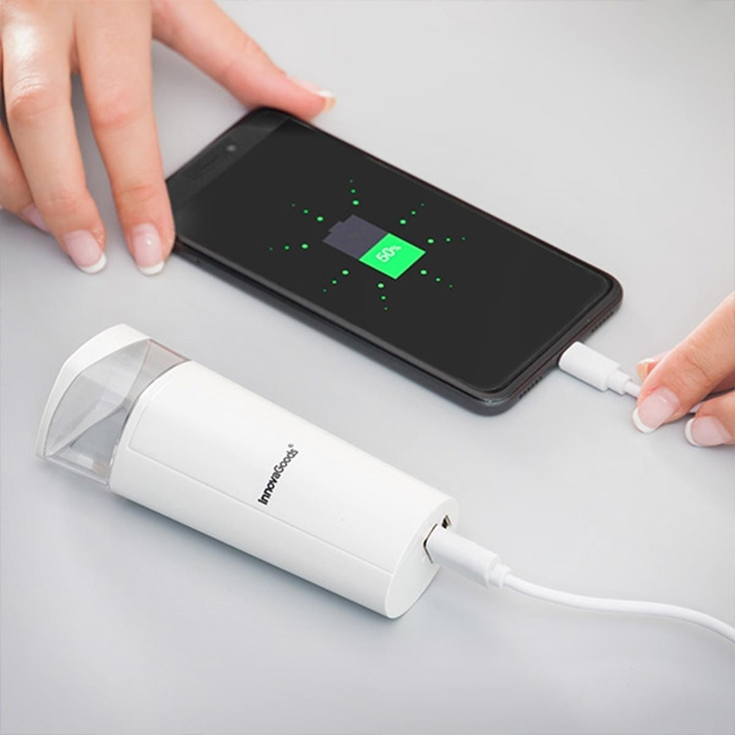 Container de nanopray com PowerBank