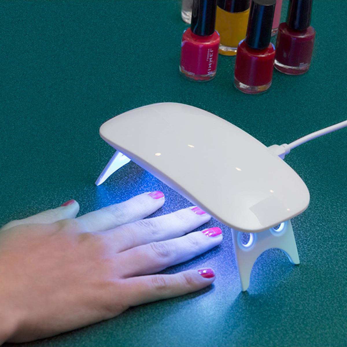 Mini lámpara de uñas UV/LED - Blanco