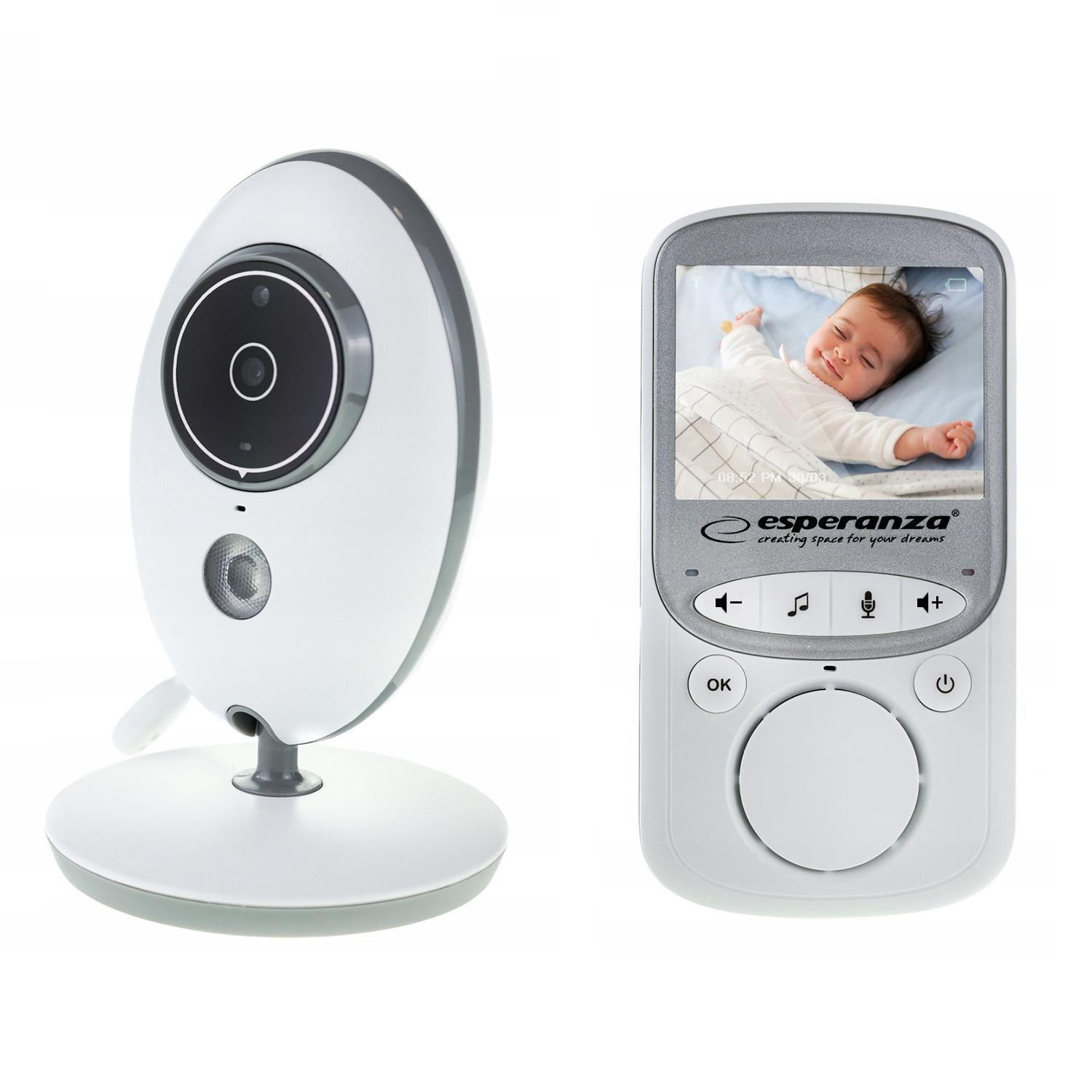 Esperanza - Monitor de bebê com tela LCD de 2,4"