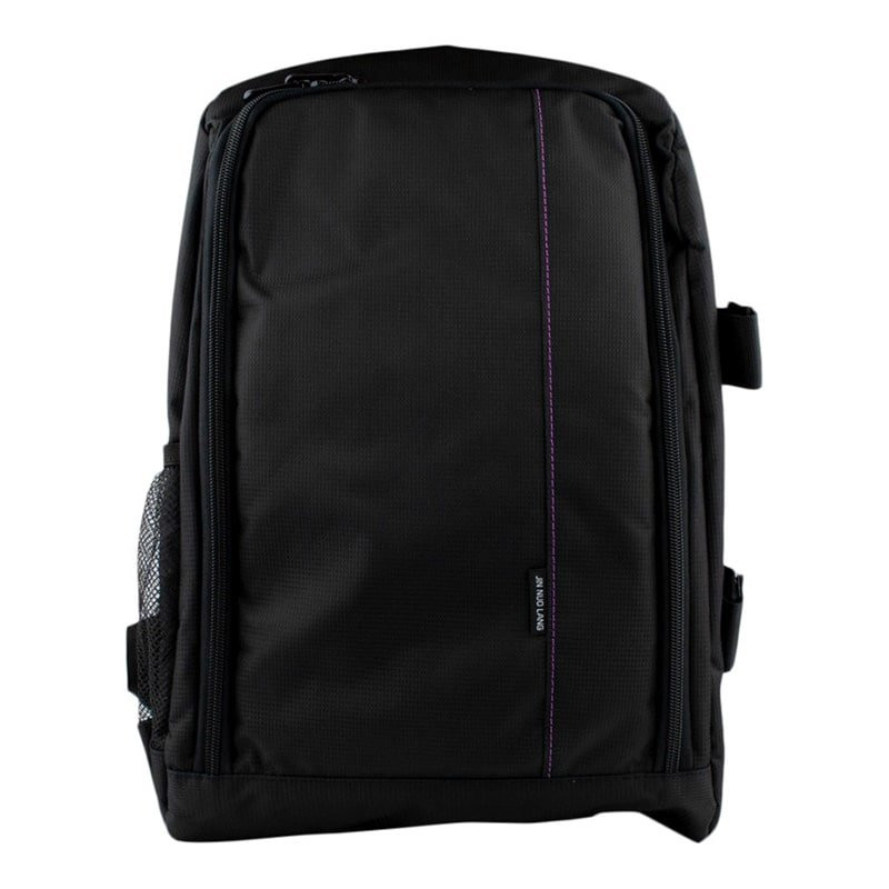 Camera backpack with rain cover - Purple