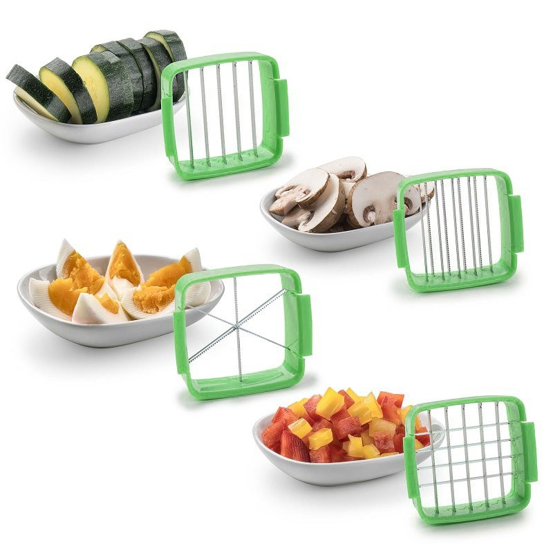 Nicer Dicer Quick - Multifunctional Vegetable Cutter - Green