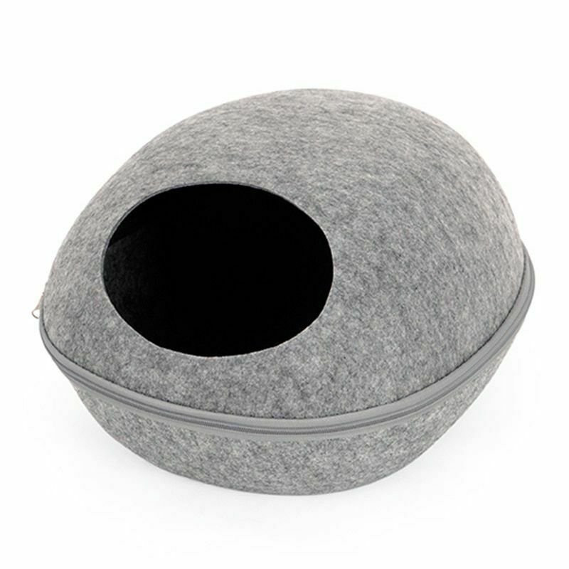 Cama HooPet Cat com almofada, Cinzento