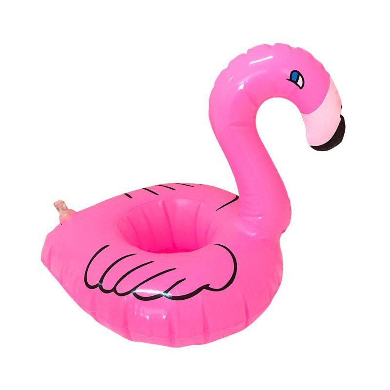 Opblaasbare mokhouder - Flamingo