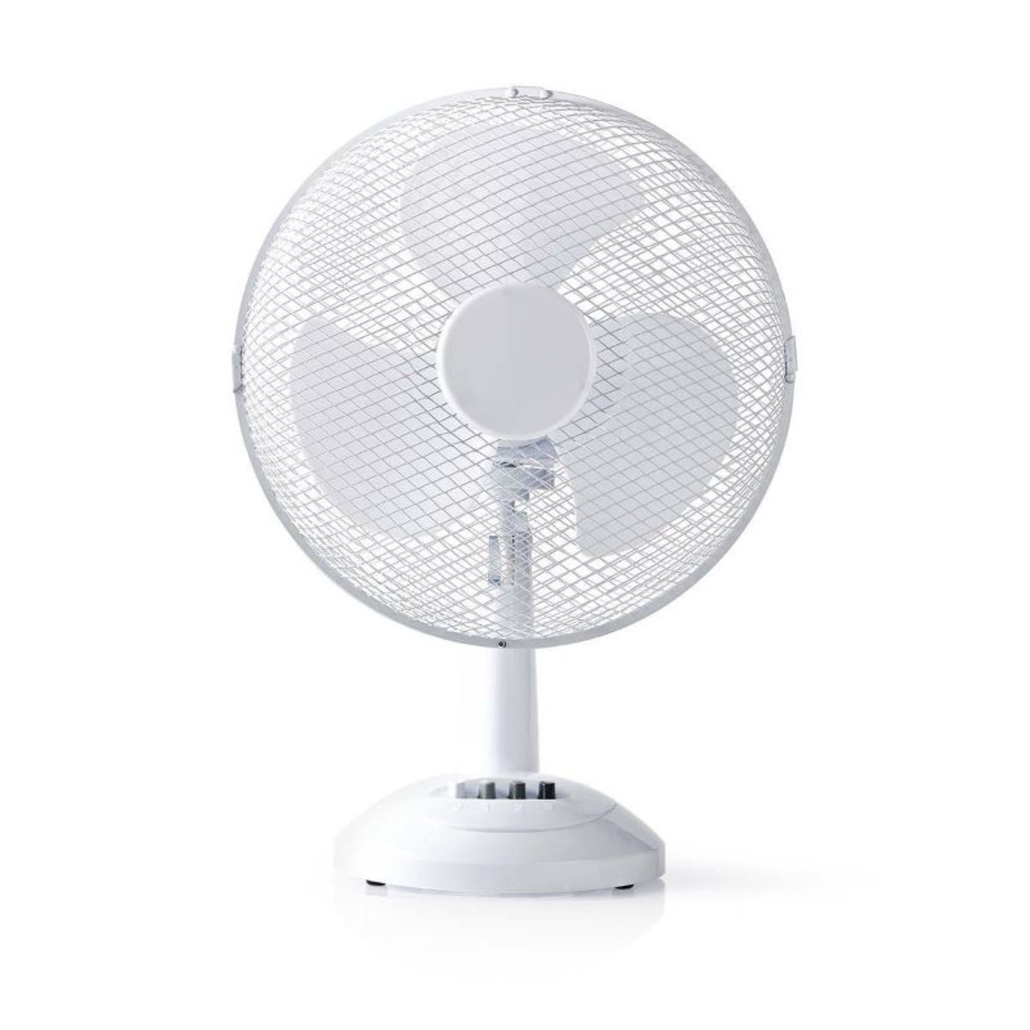 Stolný ventilátor 30 cm - Biely