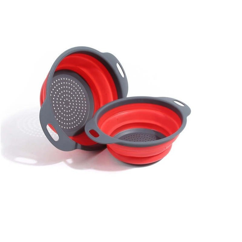 Set aus faltbarem Sieb