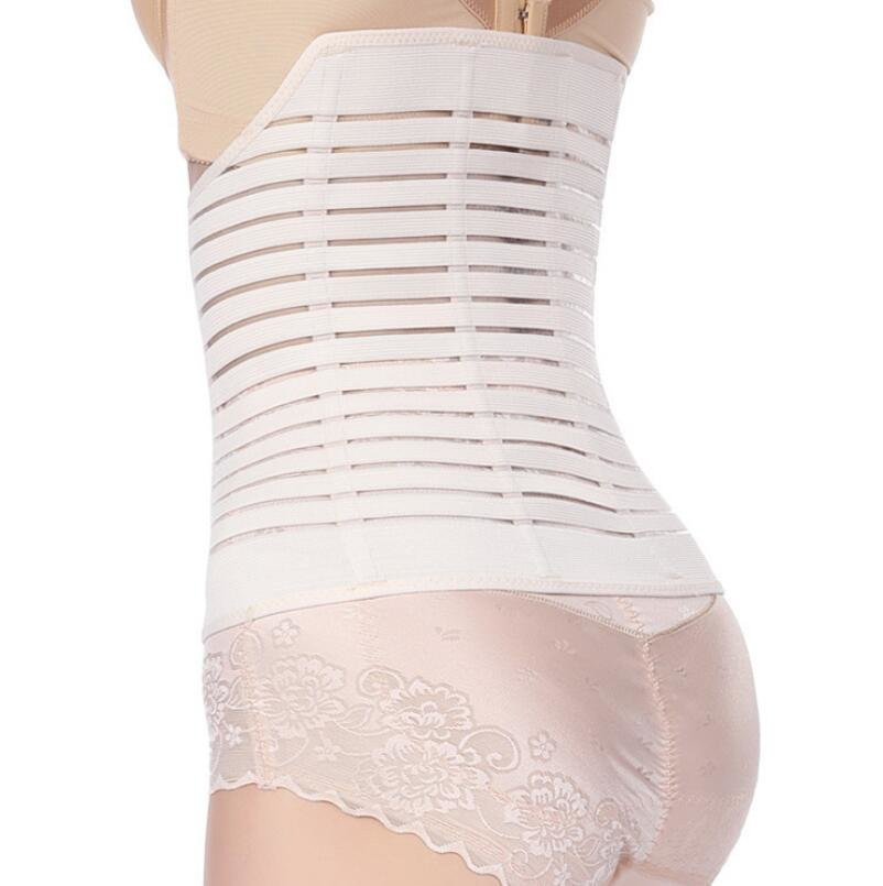 Effective Postpartum / Post Pregnancy Support Girdle - Nude