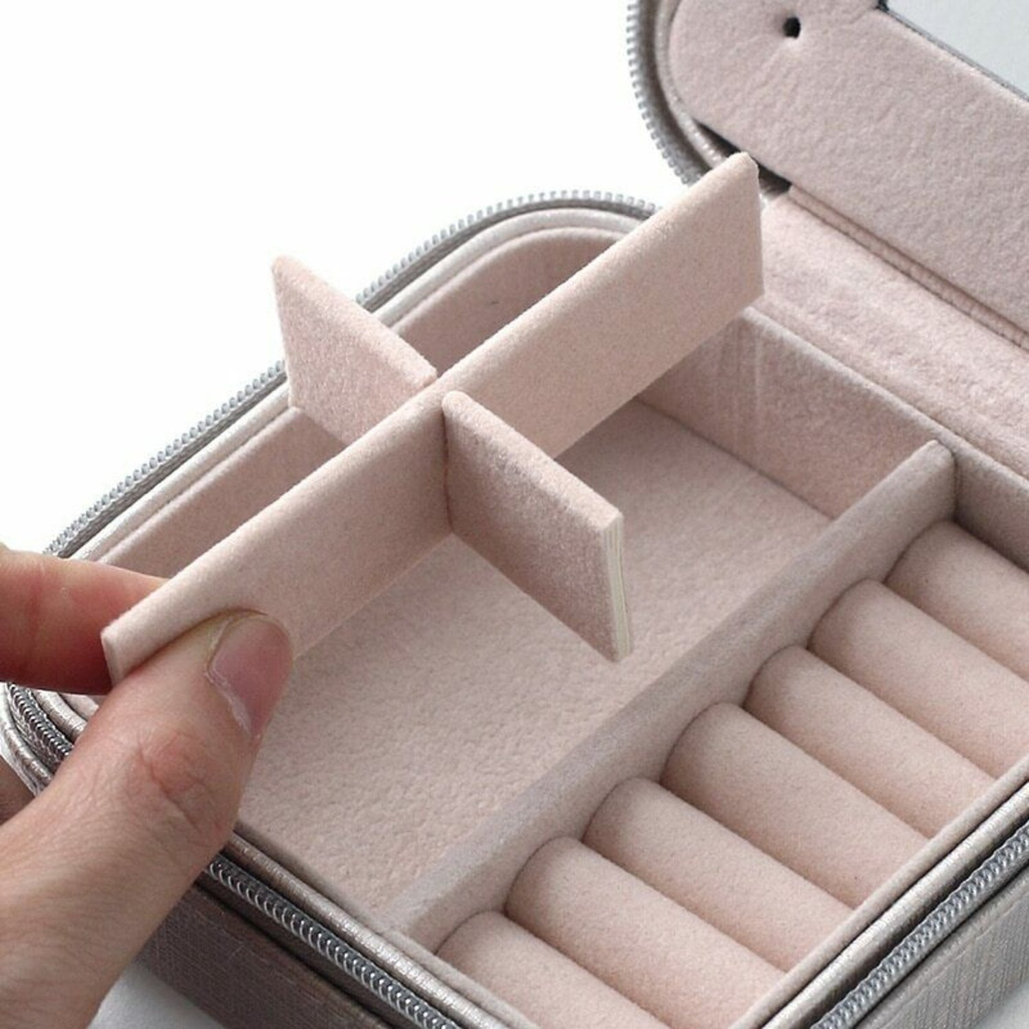 Reisebox 10x10 cm - Rosa