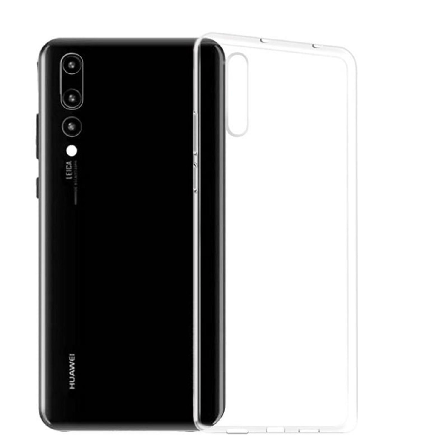 Huawei P20 Pro - Transparent silicone case
