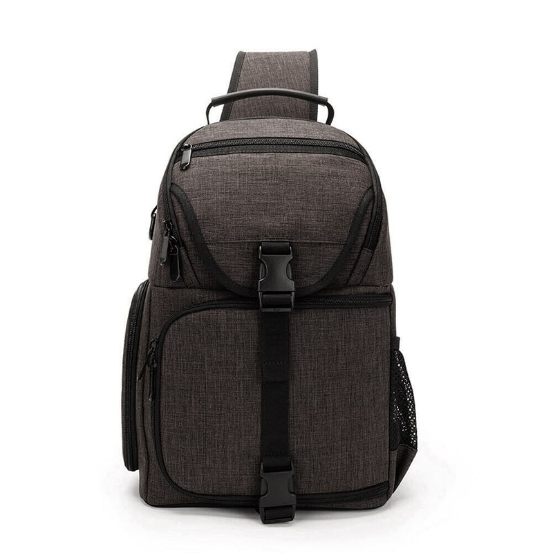 Shoulder Backpack for Camera and Equipment - Grey