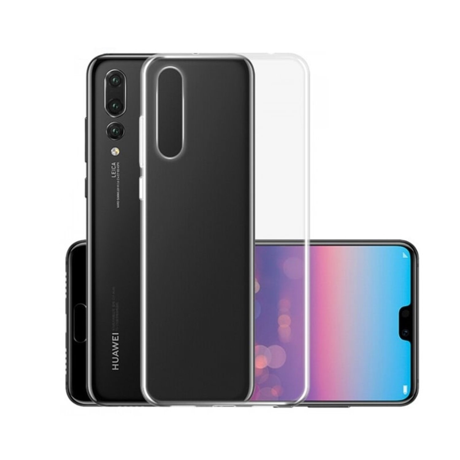 Huawei P20 Pro - Transparent silicone case