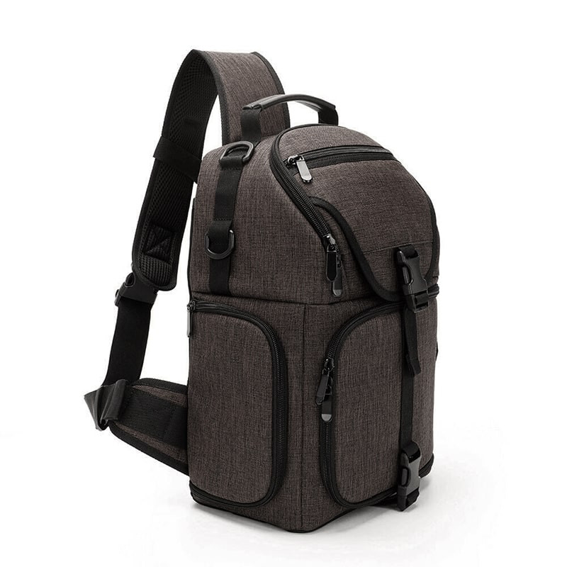 Shoulder Backpack for Camera and Equipment - Grey