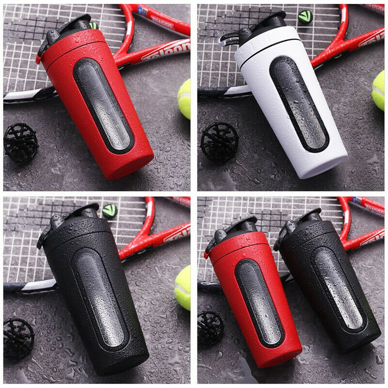 Edelstahl-Shaker, 700 ml - Schwarz