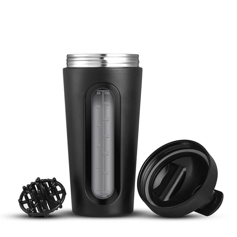 RVS shaker, 700 ml - Wit