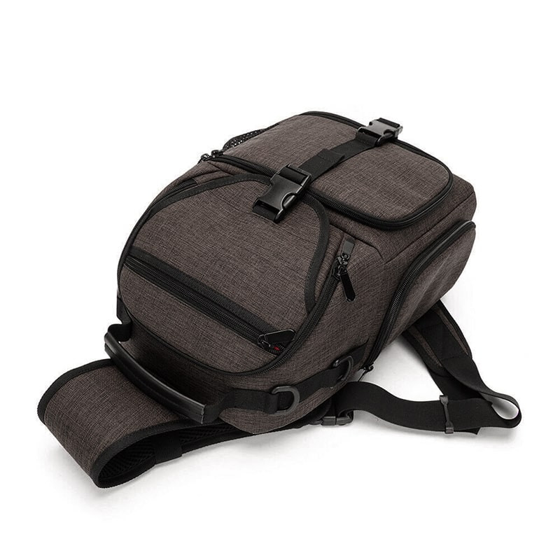 Shoulder Backpack for Camera and Equipment - Grey