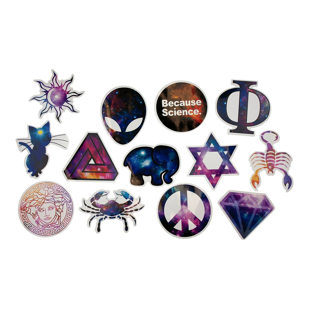 36x Stickers - Galaxy