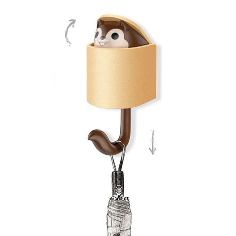 Hook, Squirrel - Brown