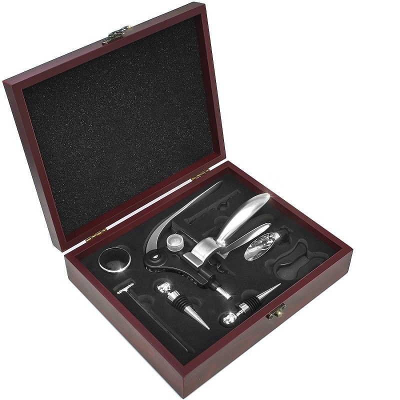 Set Wijnaccessoires - 7 stuks