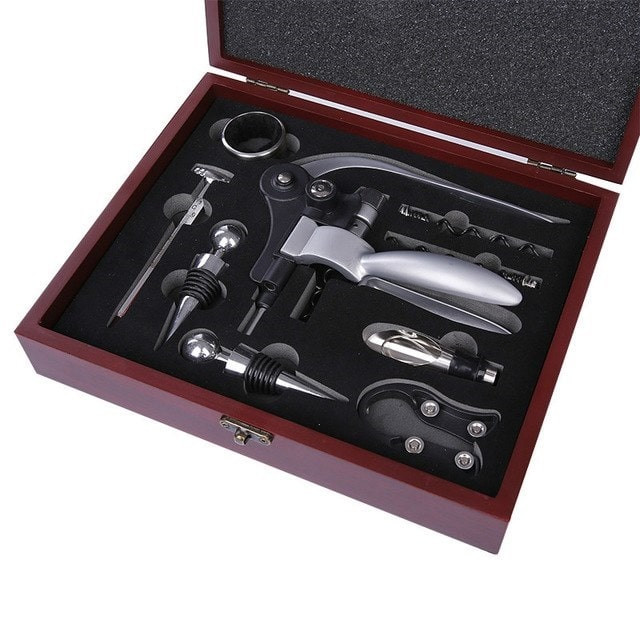 Set Wijnaccessoires - 7 stuks