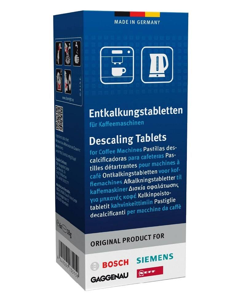 Descaling tablet, Coffee maker 6 pcs