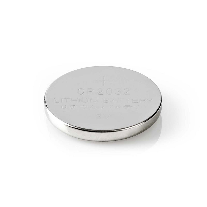 CR2032 3V Lithium Batteries, Button Cell, 5-Pack