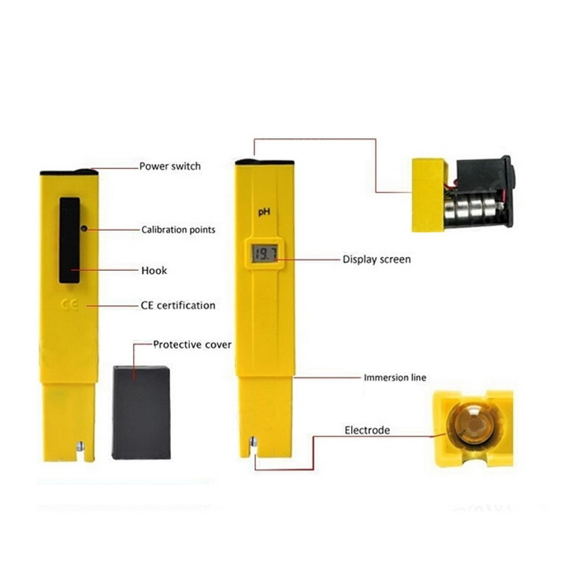 PH-009(I) Kompaktes digitales pH-Meter