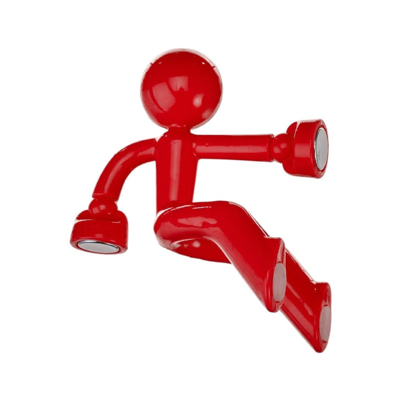 Climber Refrigerator Magnet - Red