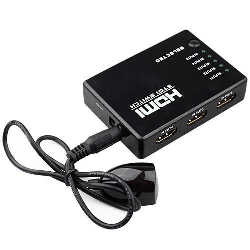 HDMI-Switch, 5x input, 1x output