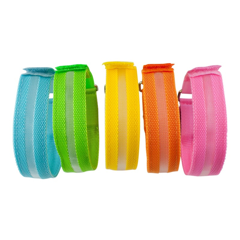 Bracelet avec éclairage LED - Orange