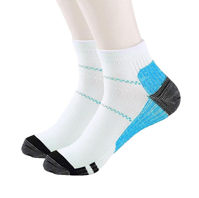 Calzini Unisex con Compressione - S/M - Blu