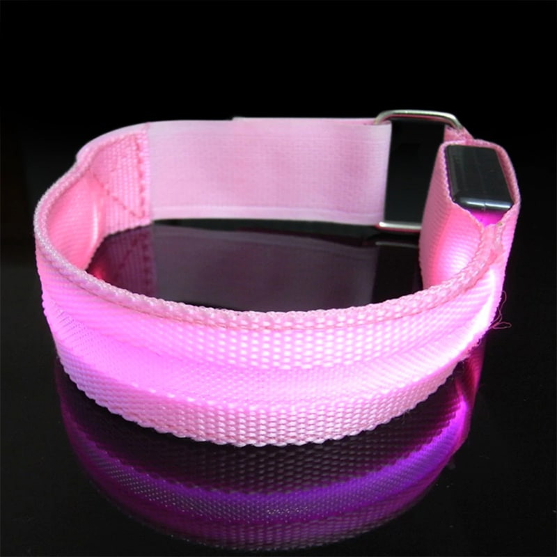 Pulsera con Iluminación LED - Rosa
