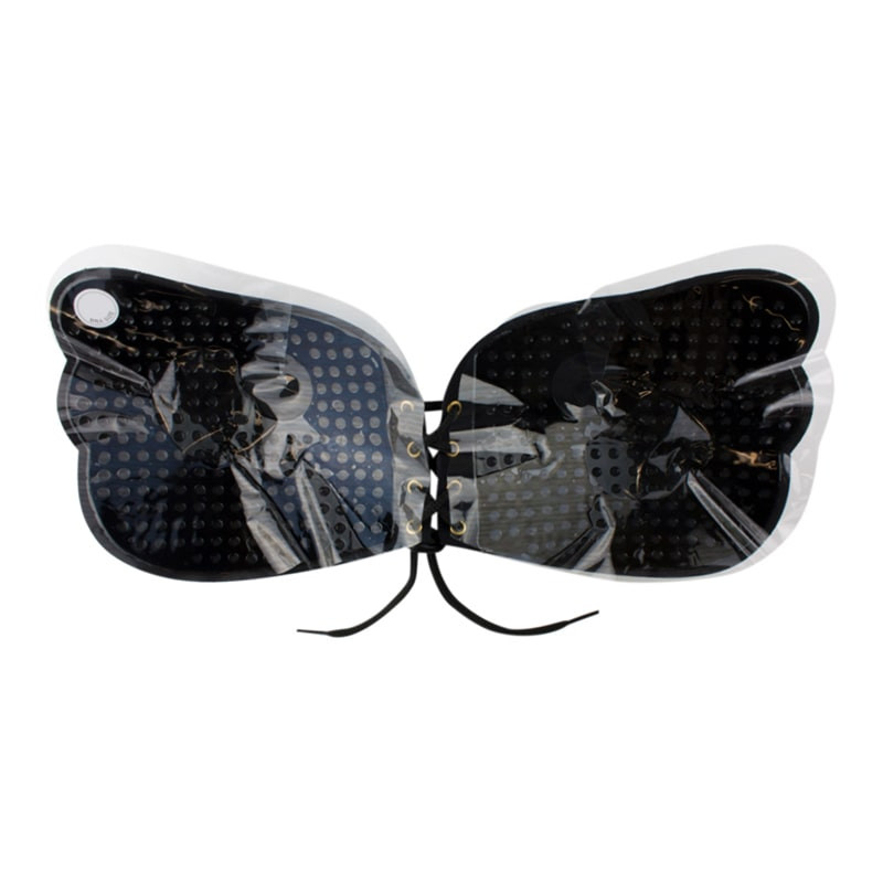 Self-adhesive Push-Up bra, Invisible support - Black