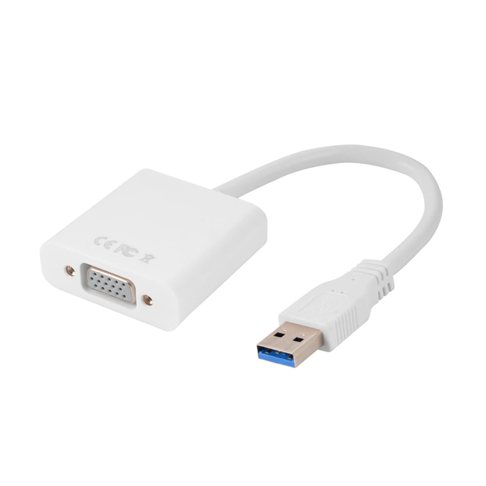 USB 3.0-naar-VGA-adapter - wit