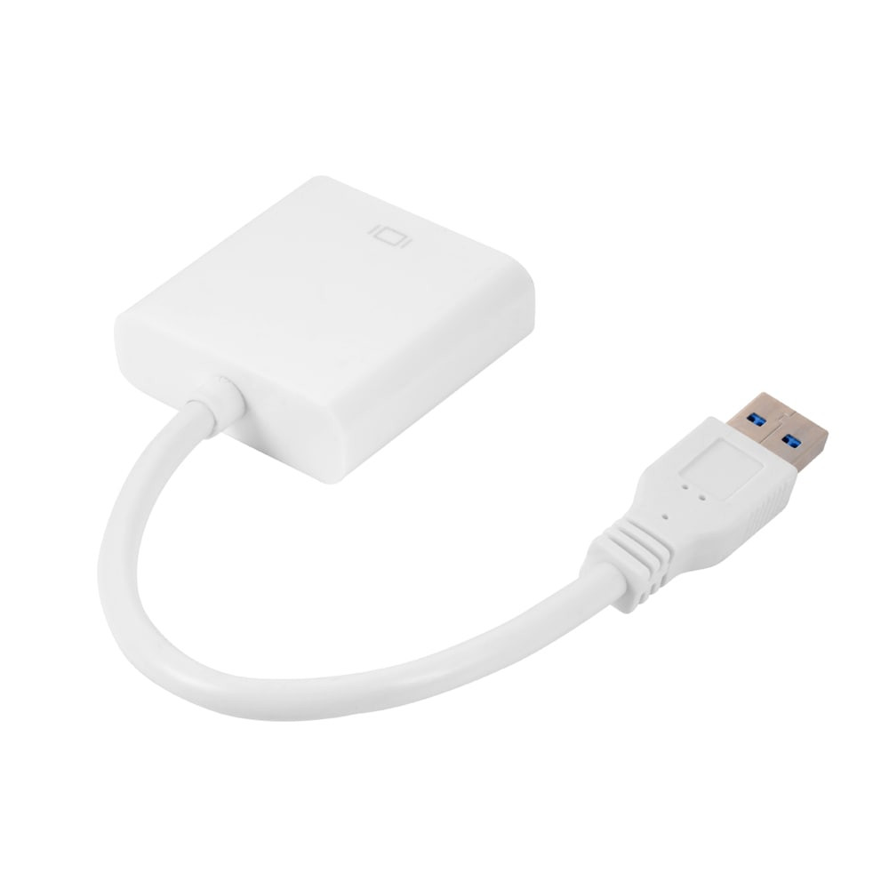USB 3.0-naar-VGA-adapter - wit