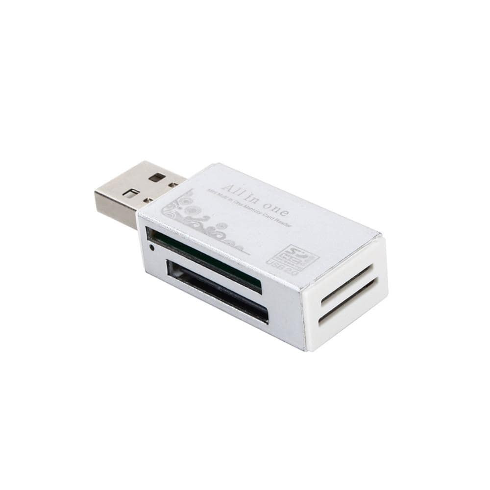 Compact USB Memory Card Reader | 4 in 1