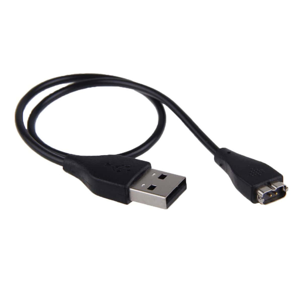 Fitbit Charge HR compatible USB Charging Cable (28 cm) - Black