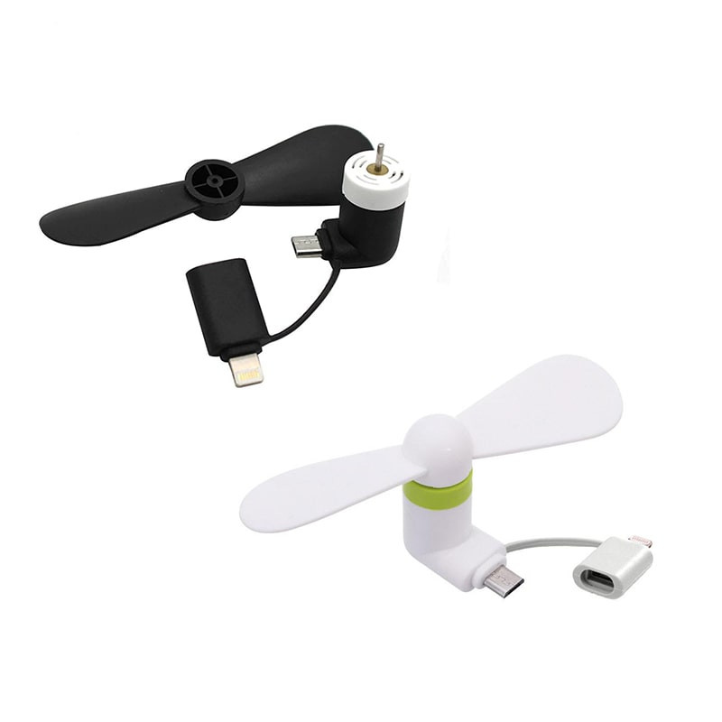 Micro-USB / Lightning-Lüfter